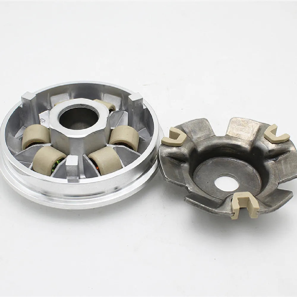 Metal motorcycle clutch plate accessories set for Guangyang 125 front belt sheave replacement in picture colour