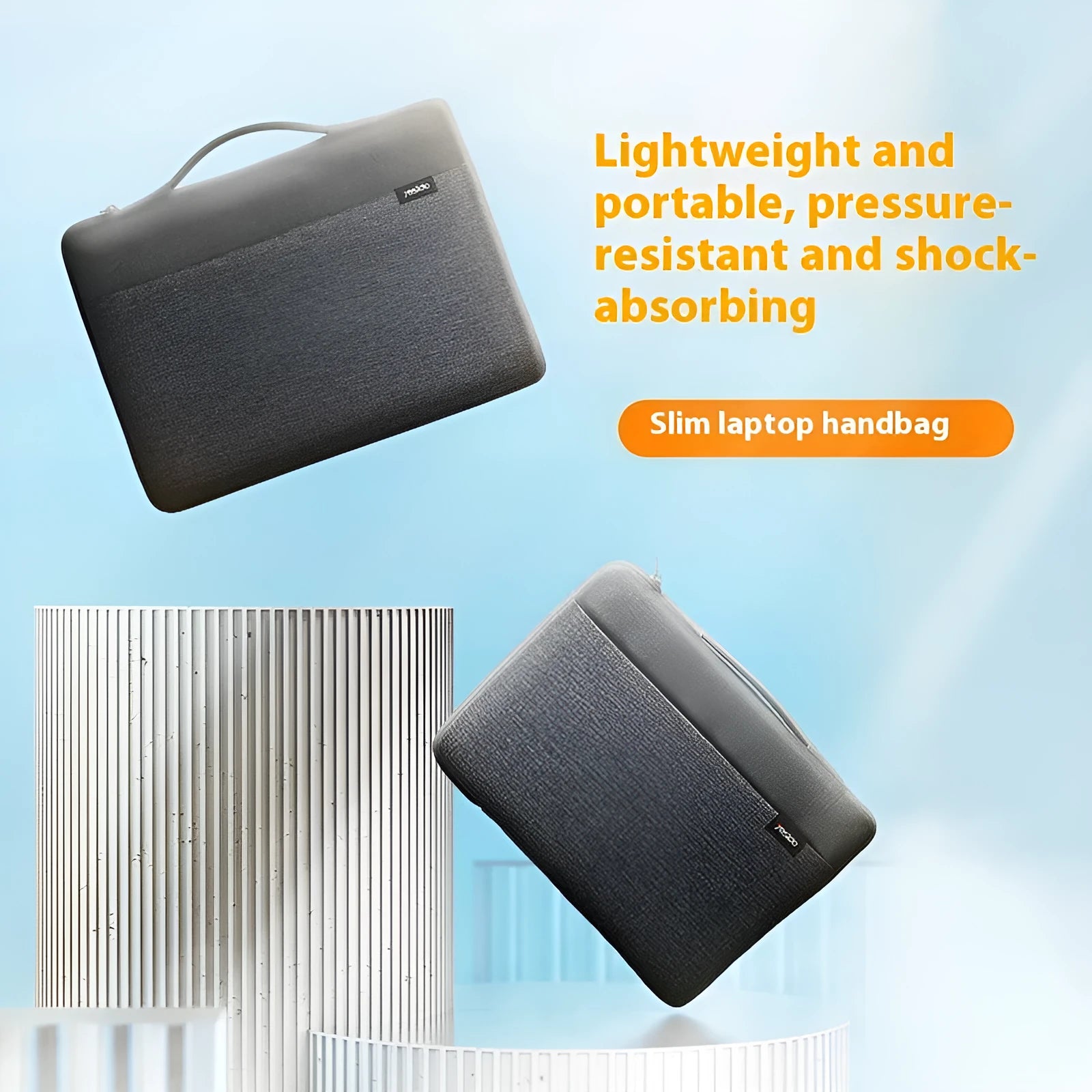 Solid colour leisure versatile portable notebook computer bag liner with plush polyester outer for 14 inch laptop