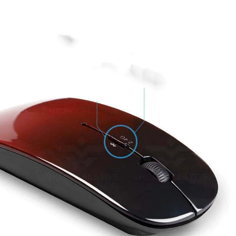 Wireless Bluetooth dual mode mouse in white with four-way roller and 1200 DPI