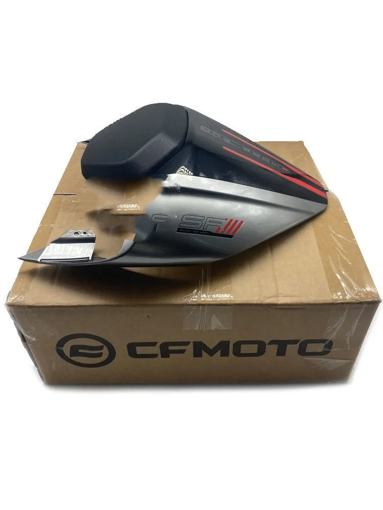 450sr motorcycle rear seat cushion with heightened 20mm option in speed gray colour