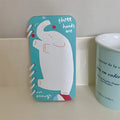 Shockproof TPU phone case with cartoon elephant design for iPhone, full coverage protective cover
