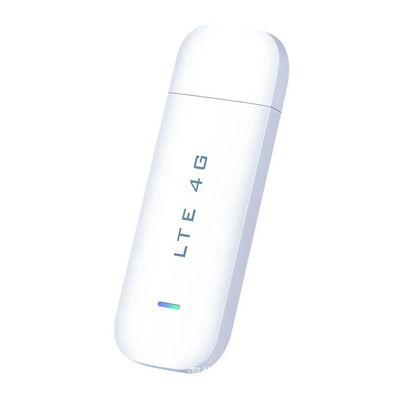 4G wireless router, 150Mbps, compact 95x32.5x12mm, home routing, black device