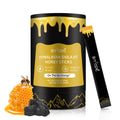 T1 Honey Shilajit & Saffron Sticks combine honey, shilajit extract, and saffron in convenient daily sticks. Portable, easy to use, and suitable for adult men and women. 30 sticks per bottle.