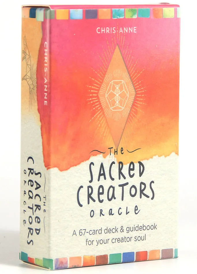 English Tarot Oracle Card Prism Card deck with coated paper cards in narrow and wide sizes