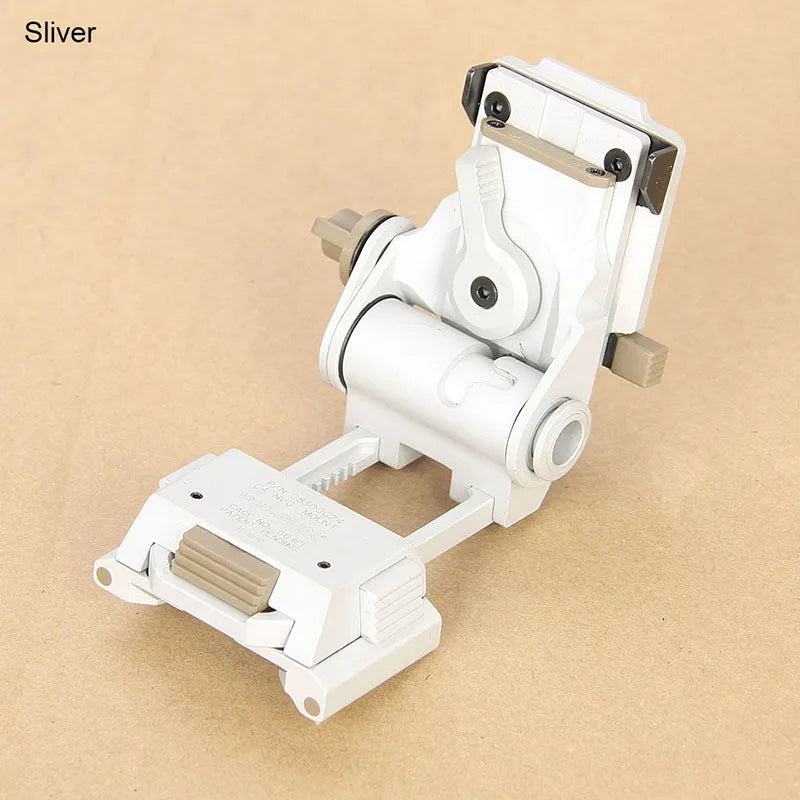 Strong dark earth metal alloy L4 G24 night vision helmet mount for OPS Core FAST