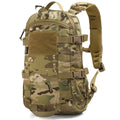 All Terrain Camouflage 20L nylon backpack with YKK zippers and curved shoulder straps