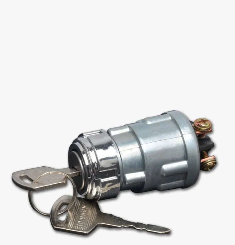 Pure copper vehicle ignition switch with key for trucks and forklifts