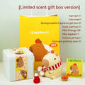 Capybara animal shaped small night lamp decoration with USB charging port