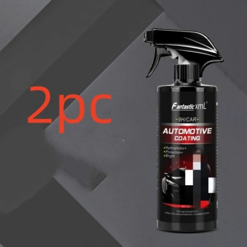500ml automotive coating spray bottle with ceramic hybrid paint protection liquid