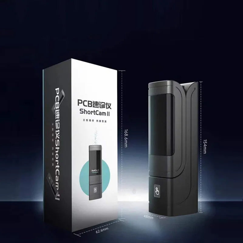 Black generation 3 mobile phone diagnostic instrument with USB cable for mainboard testing