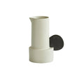 Fashion Simple Home medium ceramic vase in misty moon colour on a tabletop