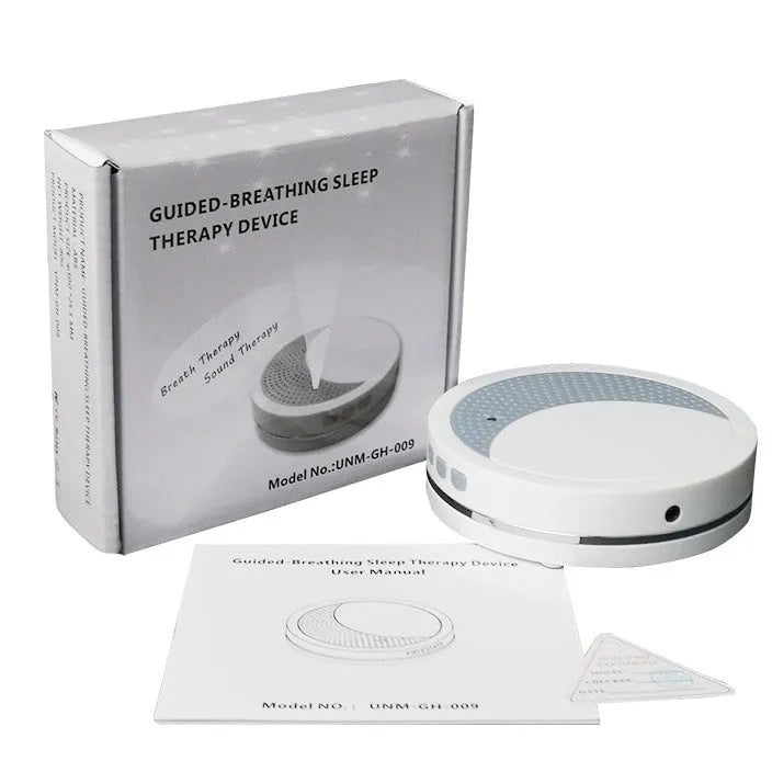 White ABS plastic sleep aid instrument with USB plug-in power connection