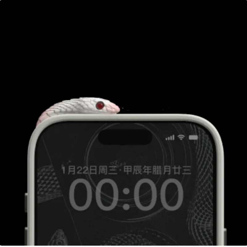 Black leather full-coverage protective case for an Apple iPhone showing front and back