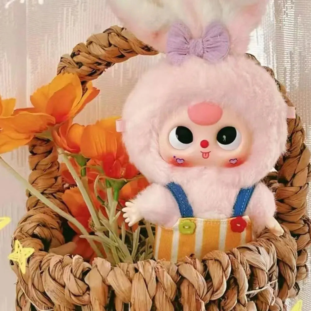 Plush blind box toy decorative hanging creative cute doll random colour single box packaging