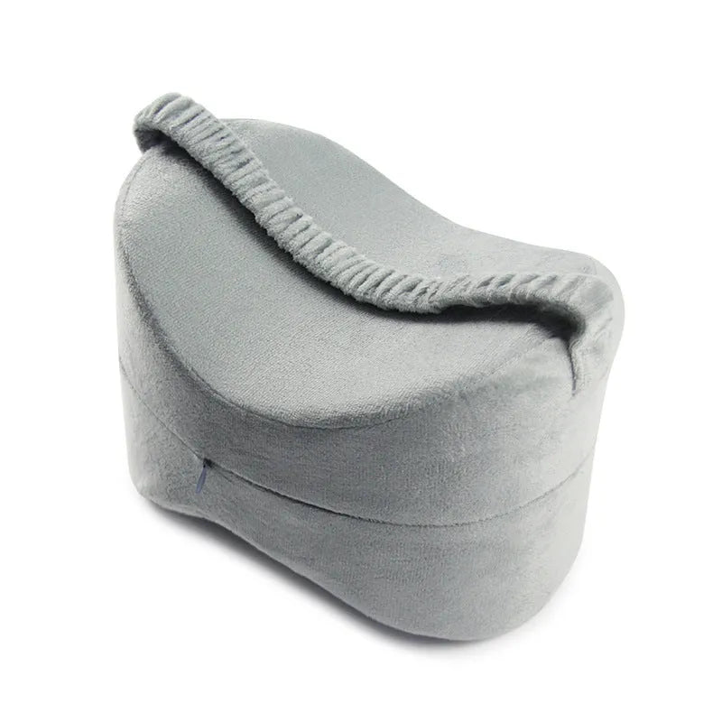 Memory foam leg lock knee pillow clip pad in medium 25.5x18x18cm size with six colour options