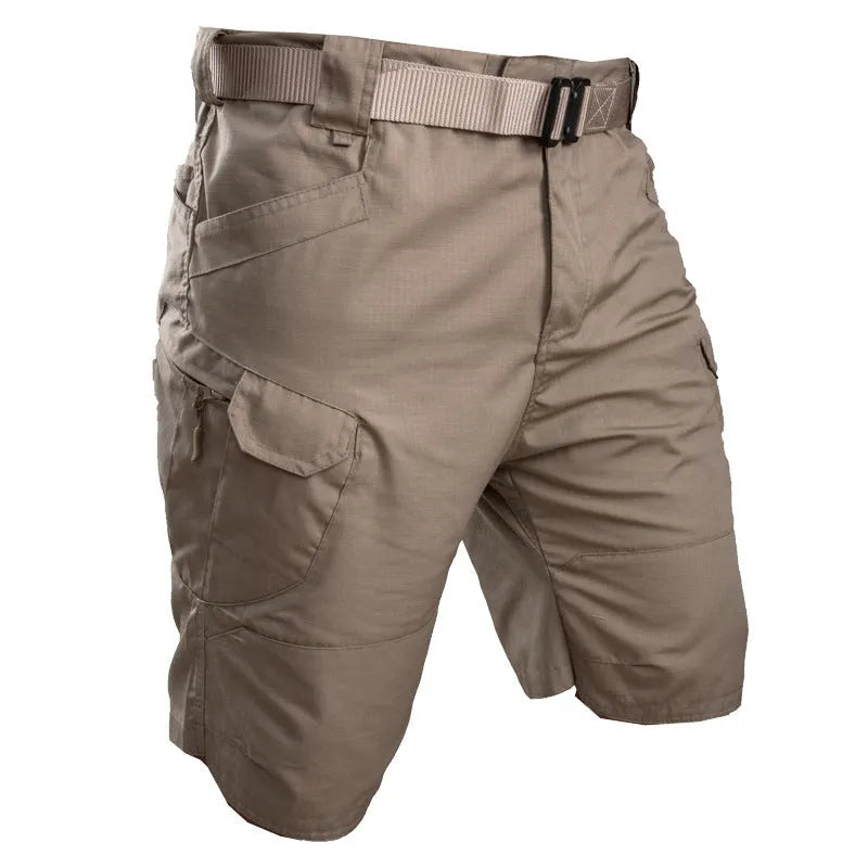 IX7 Tactical Shorts in cotton blend fabric with button closure for outdoor activities