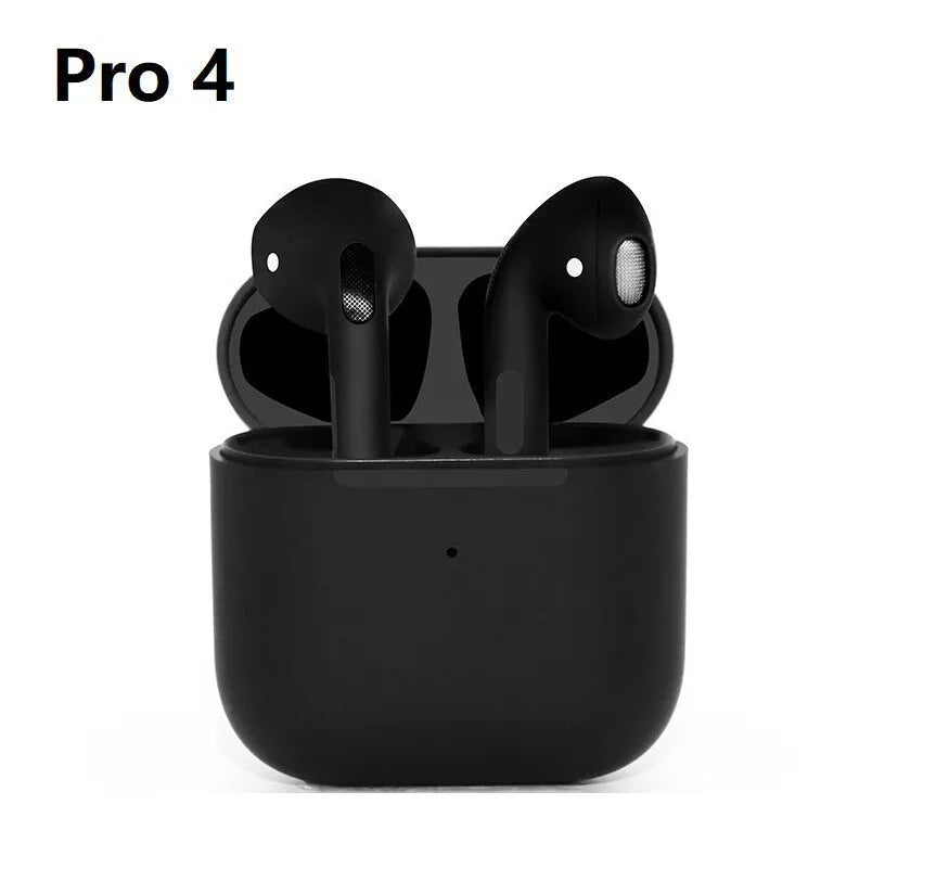 Pro4 Black wireless sports Bluetooth headset with in-ear design