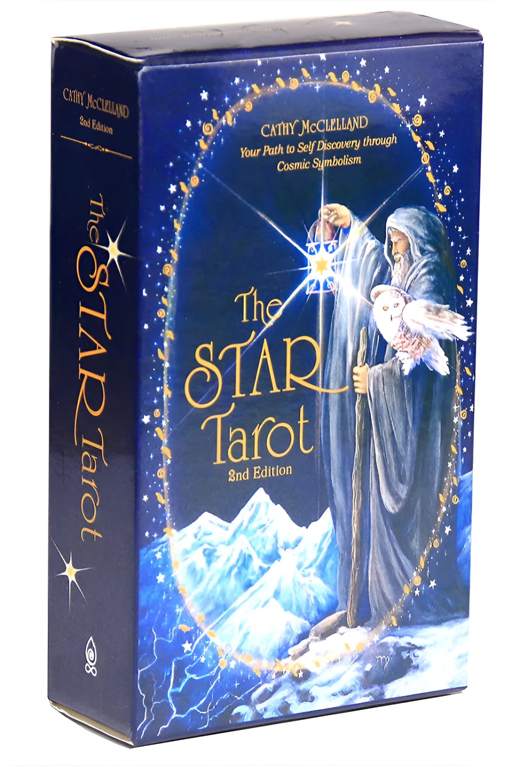 English Tarot Oracle Card Prism Card deck with coated paper cards in narrow and wide sizes