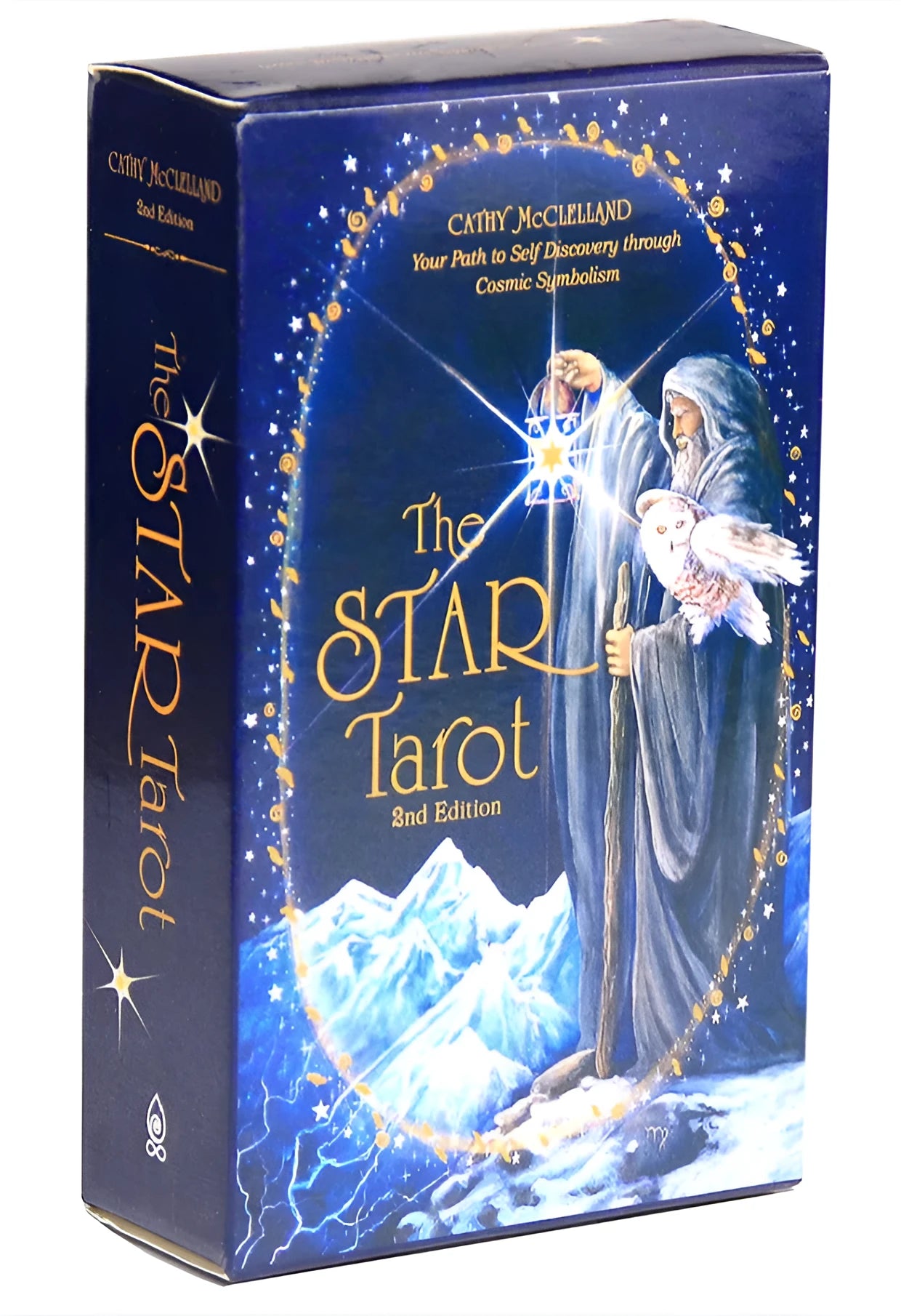 English Tarot Oracle Card Prism Card deck with coated paper cards in narrow and wide sizes