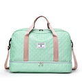 Large Oxford cloth leisure travel bag in a solid colour with a capacity of 36-55 litres.