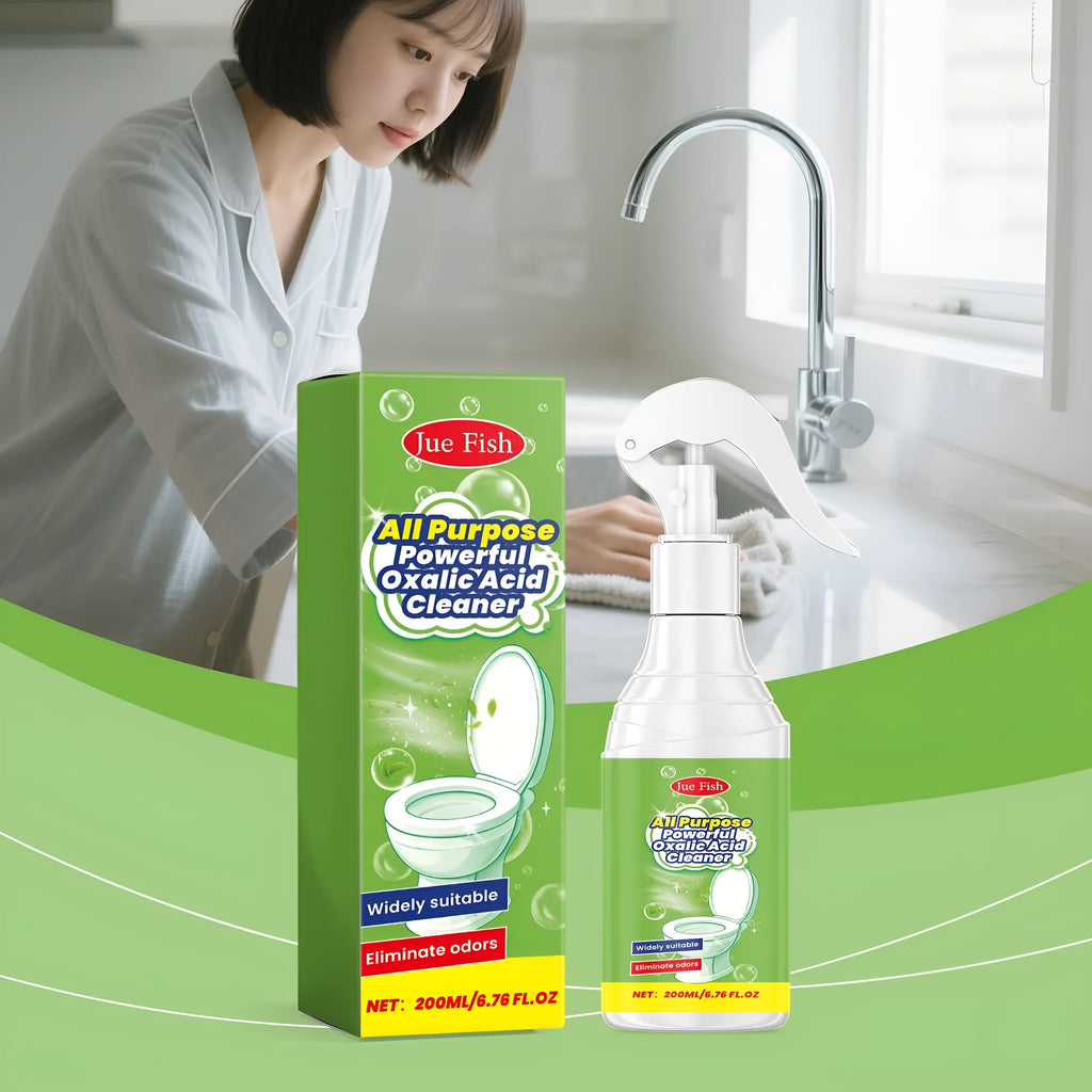 200ml multi-functional household grease cleaning spray bottle measuring 5.5cm diameter by 13.6cm height