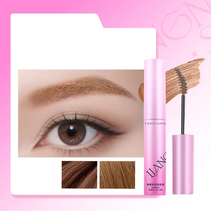 Velvet Fog Eyebrow Cream in four natural shades including grey, brown and black colours with 4.5g content