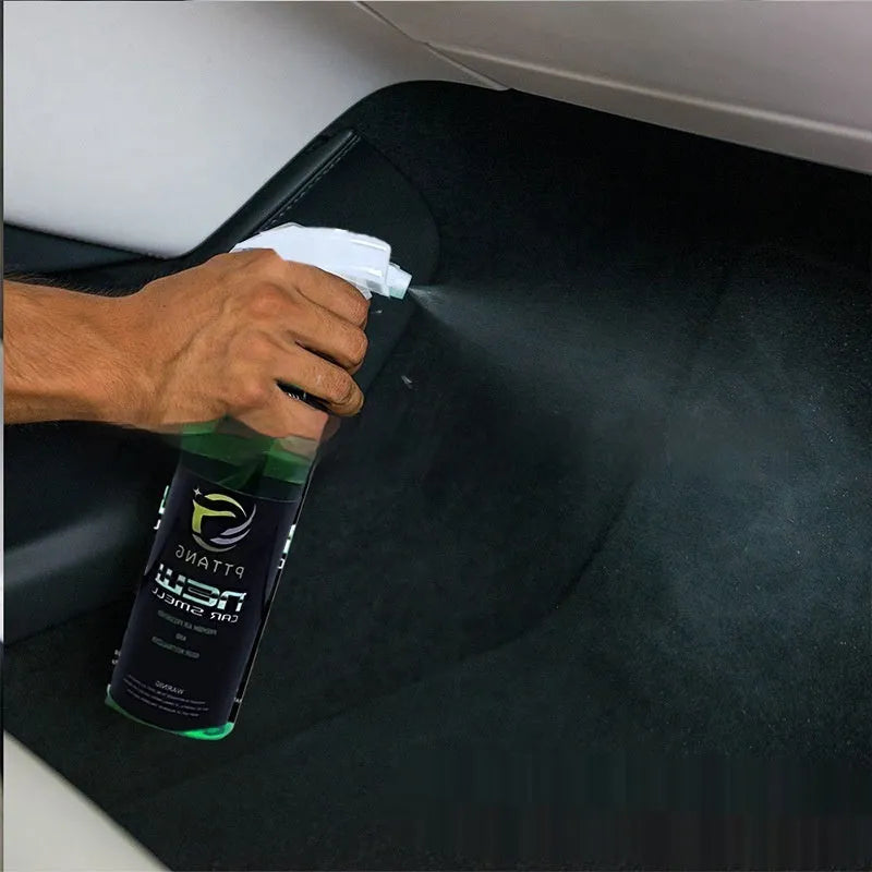 Car foam cleaning agent interior freshener in 50ml and 100ml spray bottles