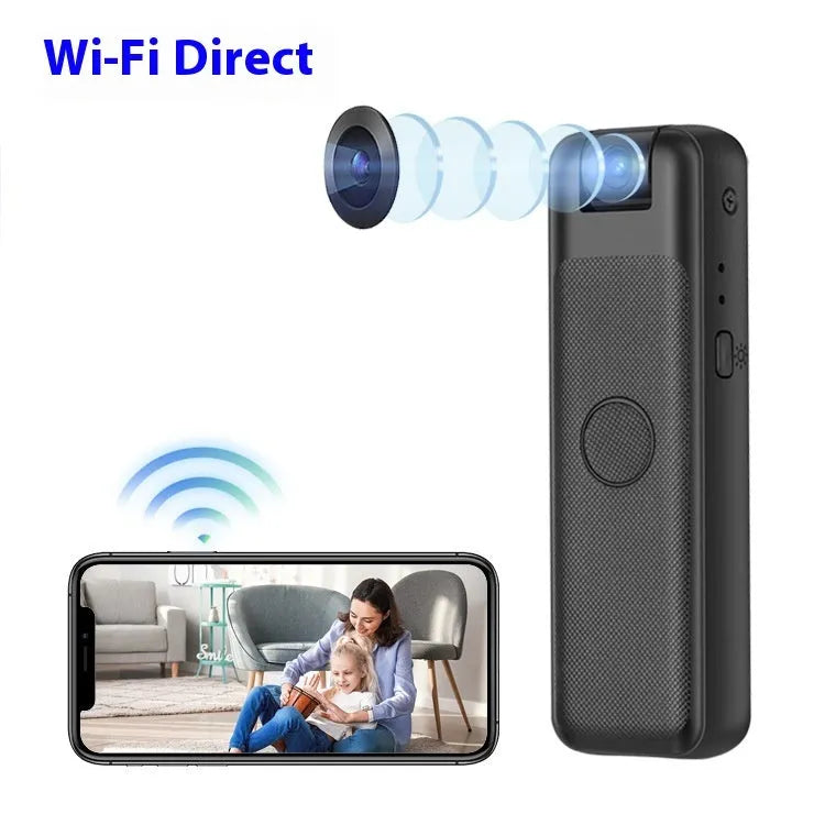 Black back splint wifi surveillance camera with 30cm cable for conference room monitoring