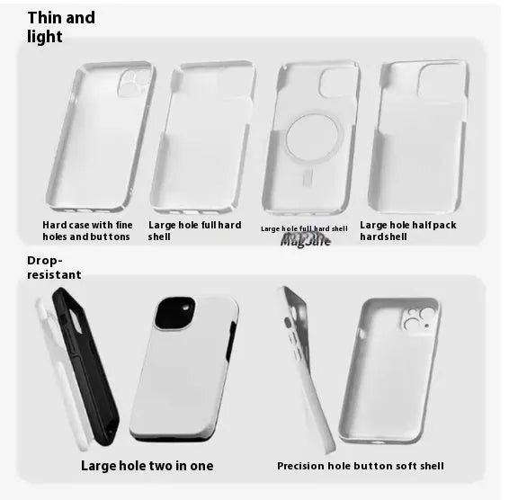 Retro art design glossy hard shell iPhone case with large camera cut-out, shown on an iPhone.