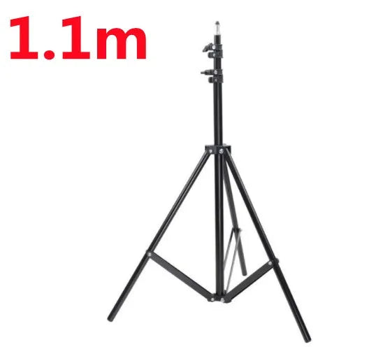 Handheld dual colour temperature LED photography light stick with RGB lighting modes and mounting bracket