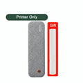 Mini A4 ink-free thermal printer with USB port and lithium battery for text printing on A4 paper