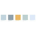 Creative City Colour memo note pad showing one of four designs, sized 75mm by 95mm.