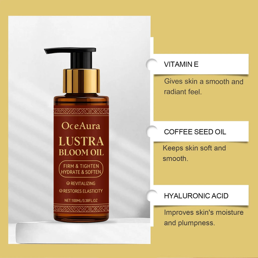 Soft Daily Elastic Moisturizing Body Oil with vitamin E and hyaluronic acid in a 100ml bottle