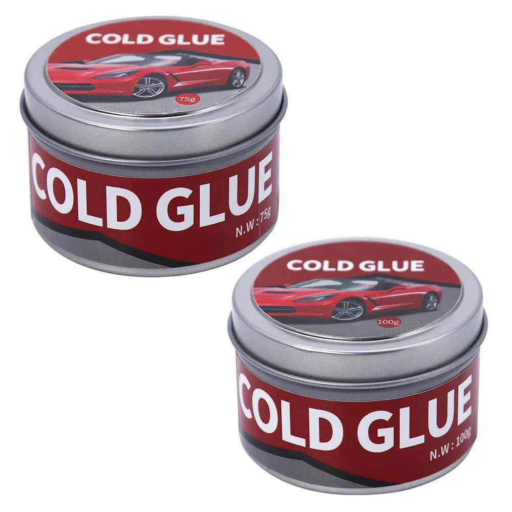 Tube of professional cold glue for car body dent and scratch repair