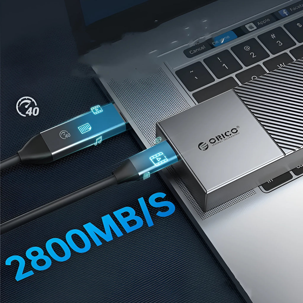 M.2 SATA NVMe high-speed disk box in aluminium alloy, gray, measures 29x107x12.5 mm, supports up to 4TB