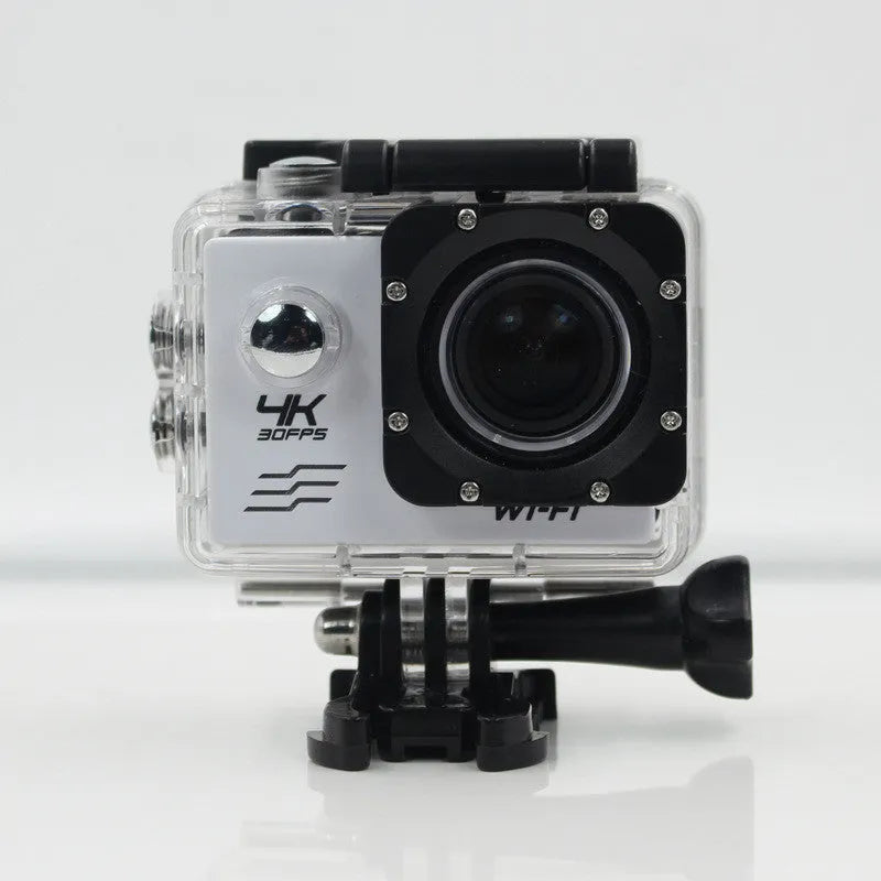4K HD motion camera Wi-Fi version, black, with 170 degree wide angle lens and 2.0 inch rear display