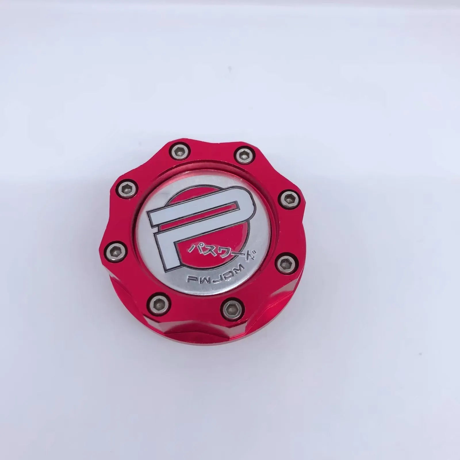 Aluminum alloy fuel tank cap for Honda vehicles in multiple colour options