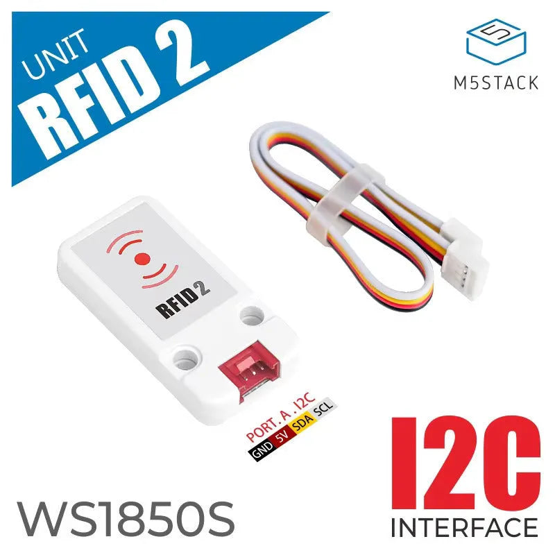 M5Stack RFID 13.56MHz sensor module with HY2.0-4P cable for IoT projects