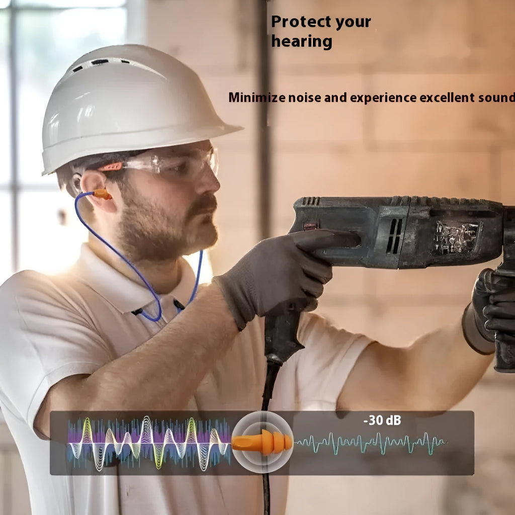 Bluetooth 5.4 active noise reducing headphones with IPX3 water resistance and storage bag in bagged style