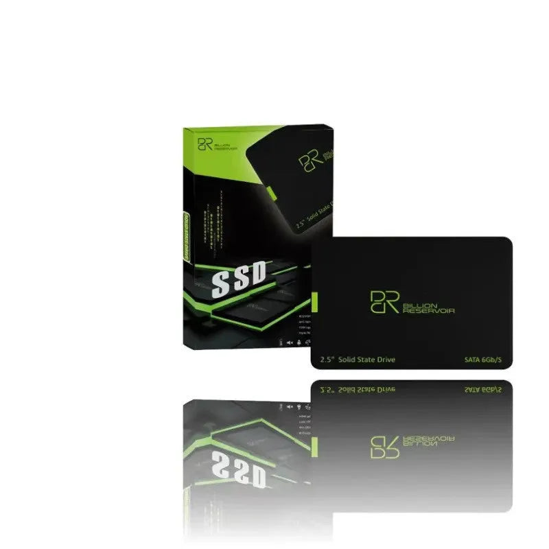 J11 2.5-inch SATA solid state drive in black plastic casing for desktop PC upgrades