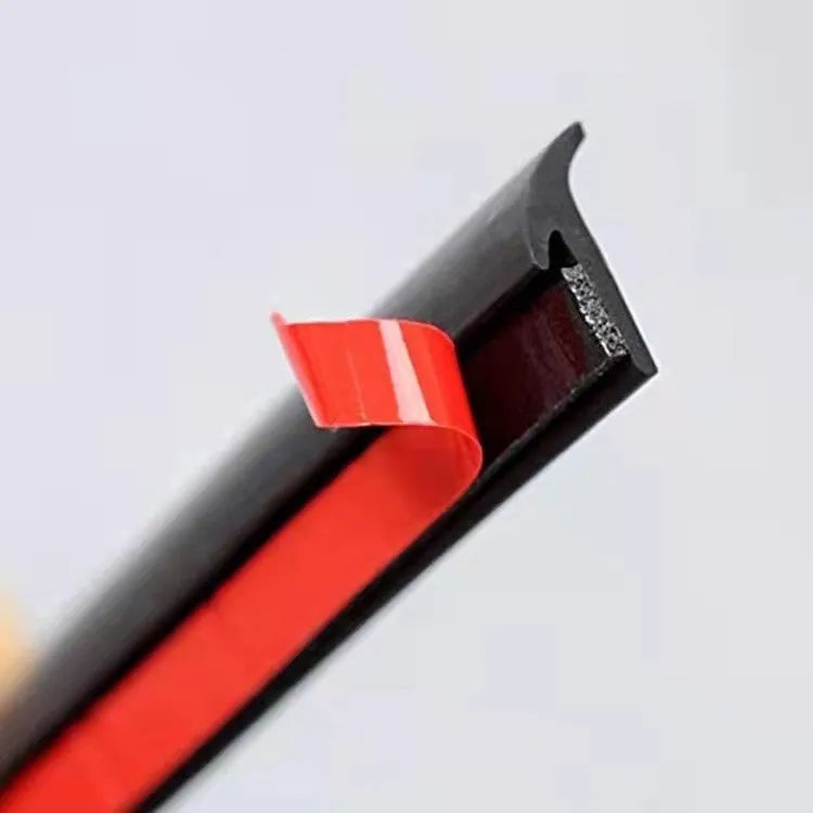 Black TPE automotive seal strip for bumper and door gap filling