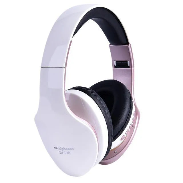 HobbyLane Bluetooth headset in black, red or white colours with 40mm drivers
