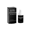 15g container of hydrating acne cream with mint, tea tree oil, and aloe leaf extracts