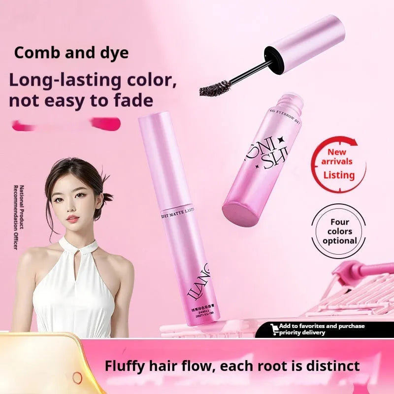 Velvet Fog Eyebrow Cream in four natural shades including grey, brown and black colours with 4.5g content