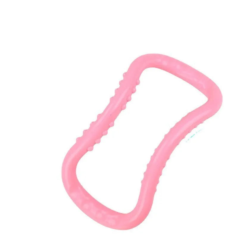 30 cm purple PP yoga ring for stretching and Pilates exercises