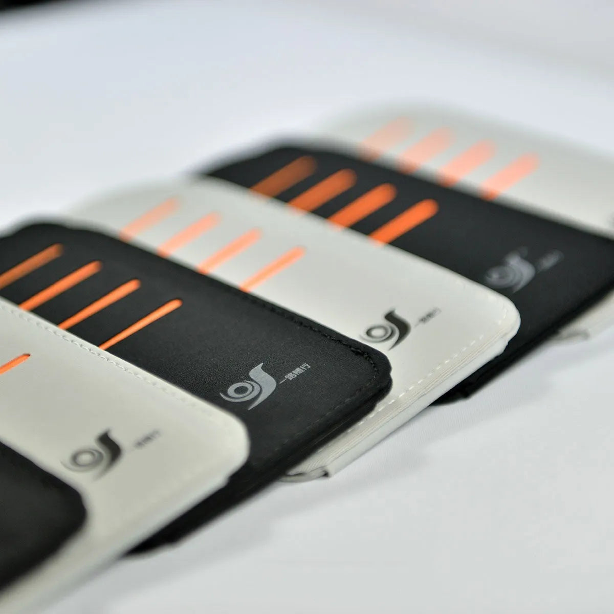 Set of four car sun visor panels and a grey vehicle-mounted card storage bag.
