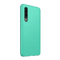 Huawei P30 mobile phone TPU case in Army Green colour, showing the simple back cover design.