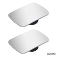 Glass adjustable wide-angle blind spot mirror for car rearview mounting.