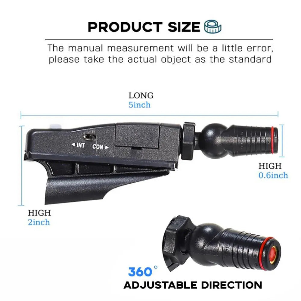 Black golf push rod laser aiming instrument for putting alignment practice