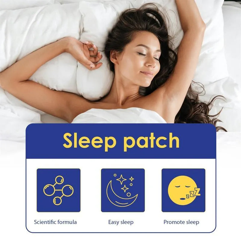 Sleep Paste body care patches 48 pack with natural herbal extracts in box packaging